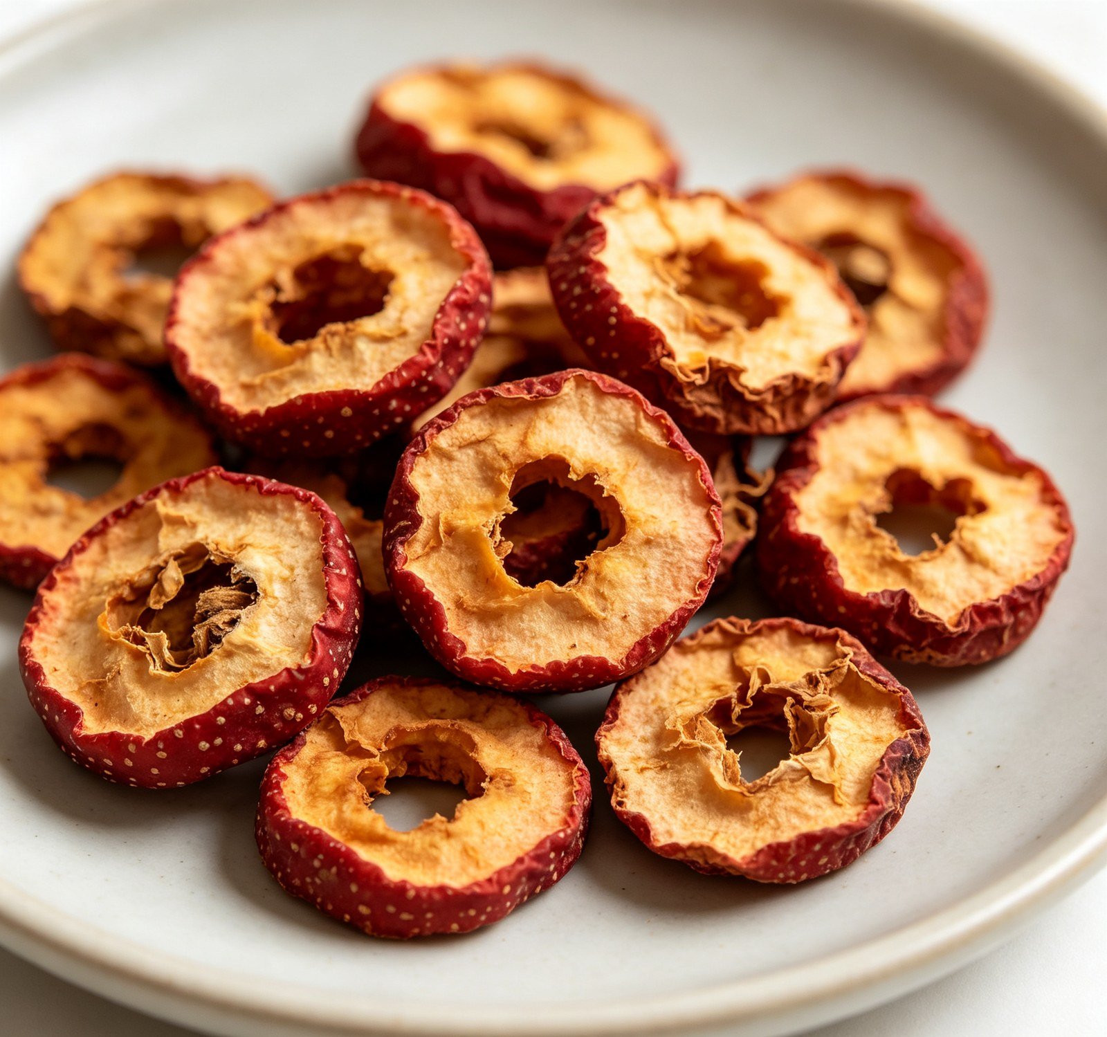 Organic dried hawthorn rings