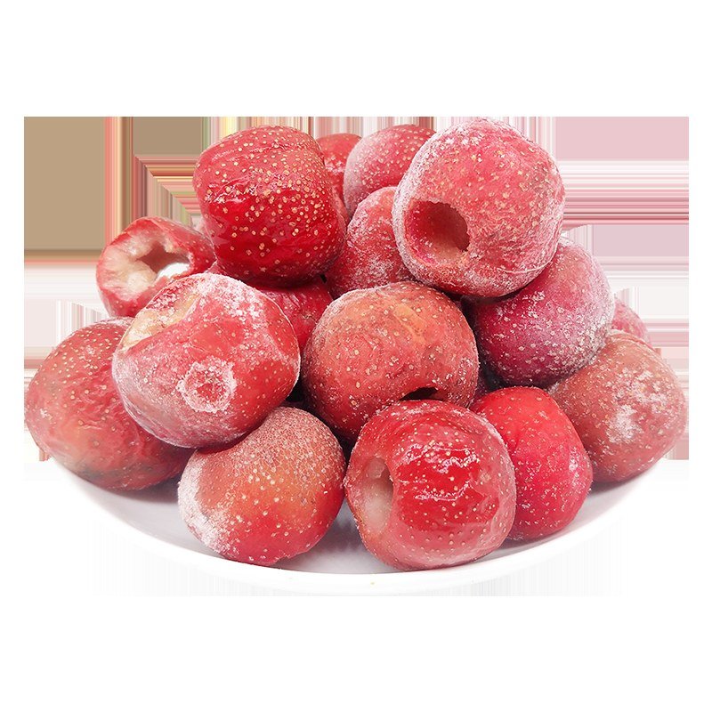 Pitted freeze-dried hawthorn fruit